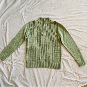 Karen Scott Cable Knit Sweater - Size Small